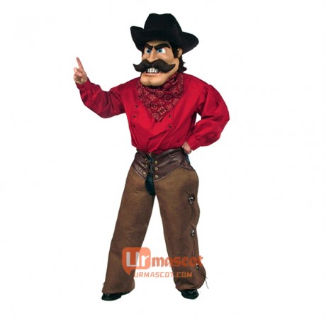 Cowboy Cartoon Costume Mascot
