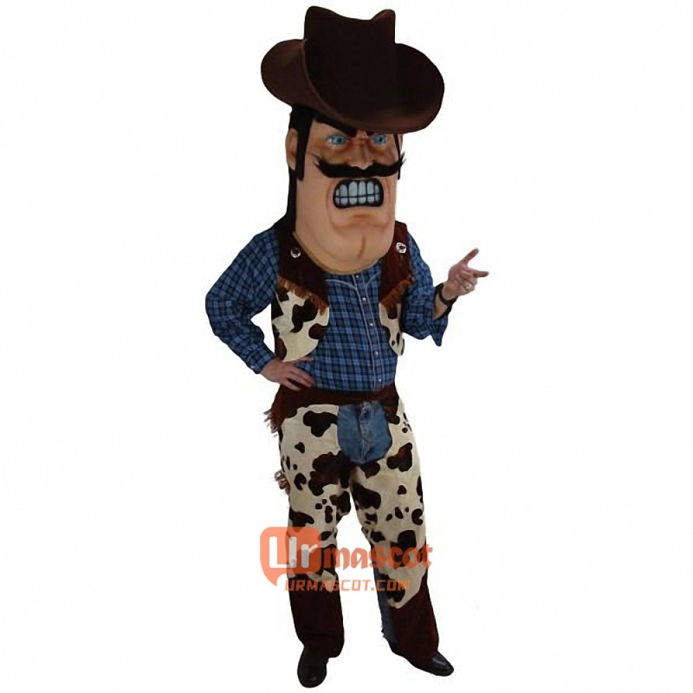 Cowboy Cartoon Mascot Costume Cosplay Outfits Cheap and Free Shipping