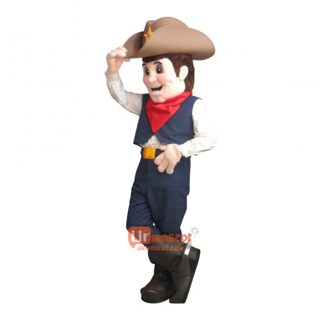Cowboy Custom Cartoon Mascot Costume