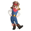 Cowgirl Custom Cartoon Mascot Costume