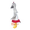 Crane Bird Mascot Cartoon Costume