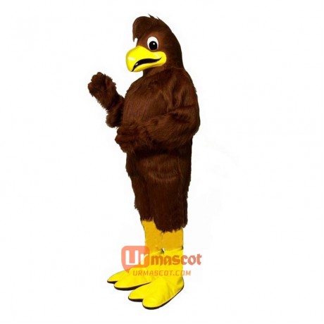 Crested Hawk Cartoon Costume Mascot