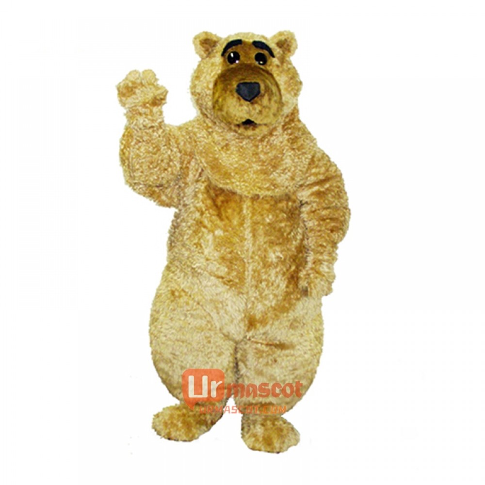 Curly Boris Bear Custom Cartoon Mascot Costume