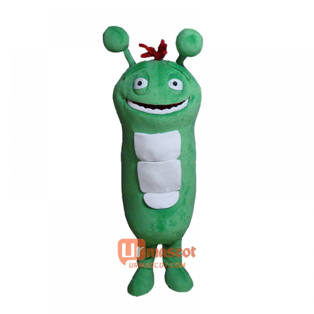 Custom Green Bugs Insect Mascot Cartoon Costume