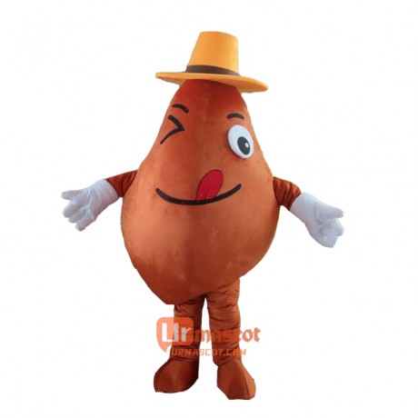 Custom Potato Mascot Cartoon Costume