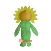 Custom Sunflower Mascot Cartoon Costume