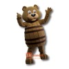 Cute Barrel Bear Cartoon Mascot Costume Cosplay Outfits