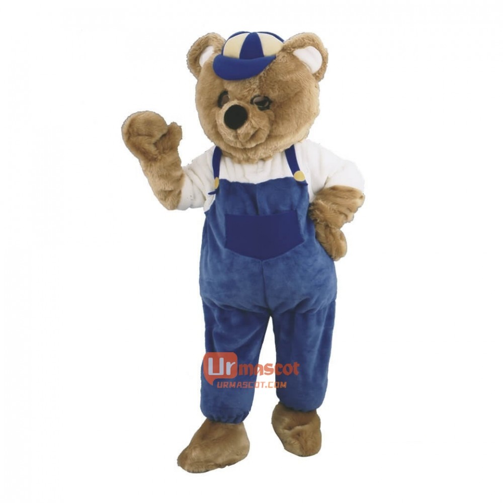Cute Bear Custom Cartoon Mascot Costume circus