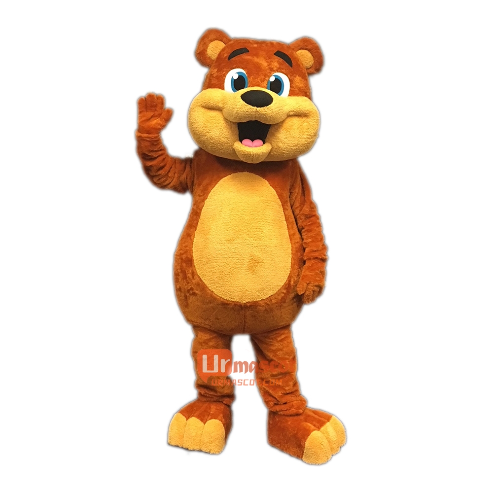 Cute Bear Mascot Costume Cosplay Outfits