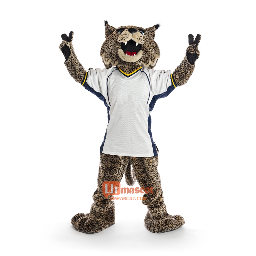 Cute Bobcats Mascot Costume Cosplay Outfits