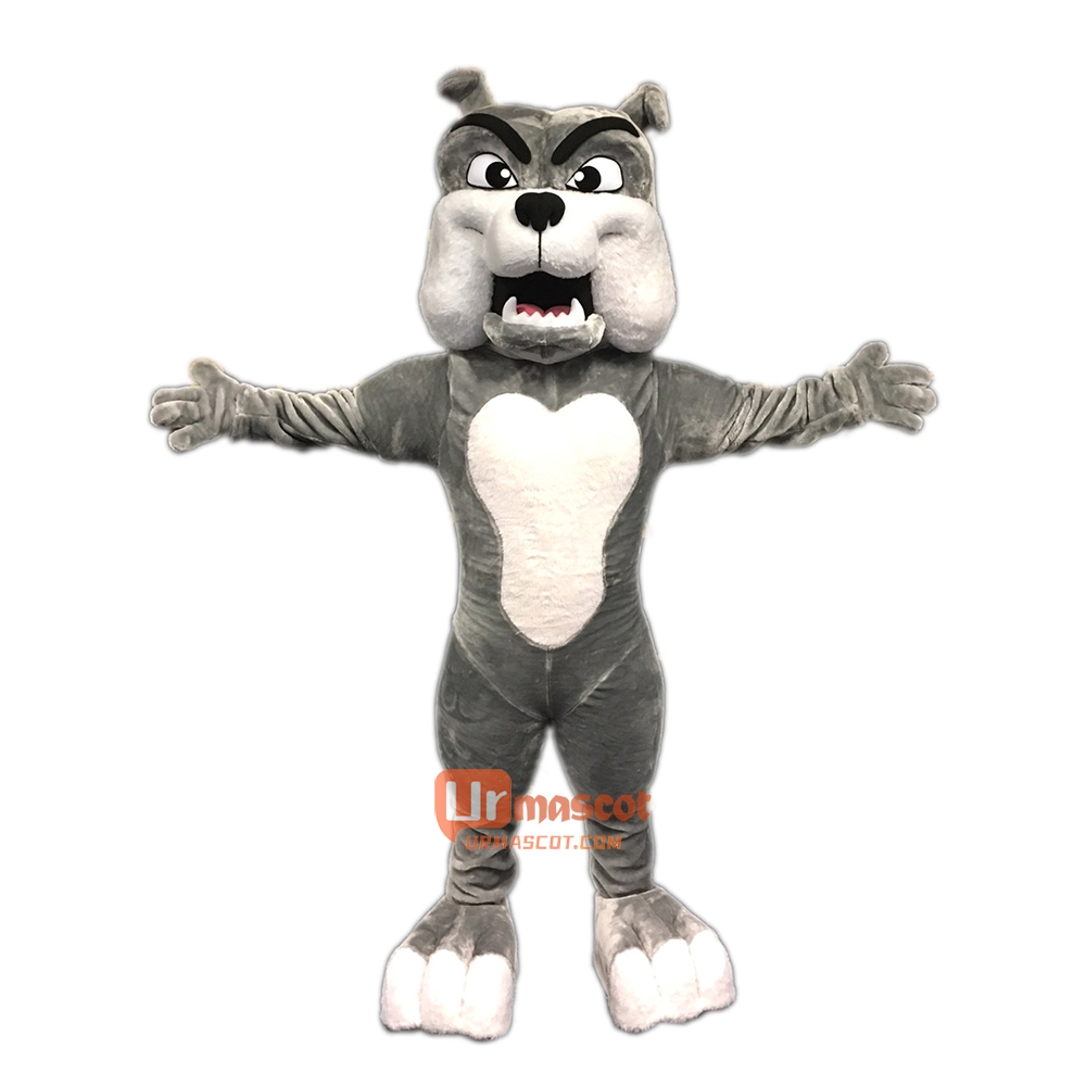Cute Bulldog Mascot Costume Cosplay Outfits