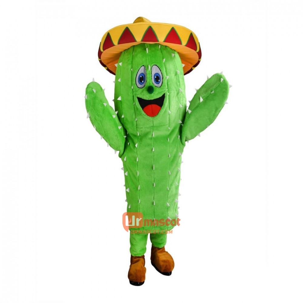 Cute Cactus Custom Cartoon Mascot Costume