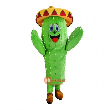 Cute Cactus Custom Cartoon Mascot Costume
