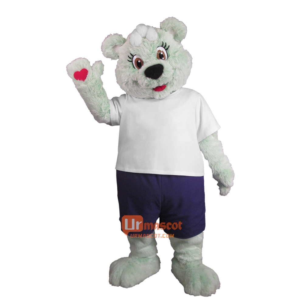 Cute Charm Bear Custom Cartoon Mascot Costume