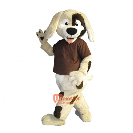 Cute Charming Charm Dog Custom Cartoon Mascot Costume