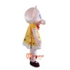 Cute Elephant Mascot Cartoon Costume