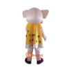 Cute Elephant Mascot Cartoon Costume