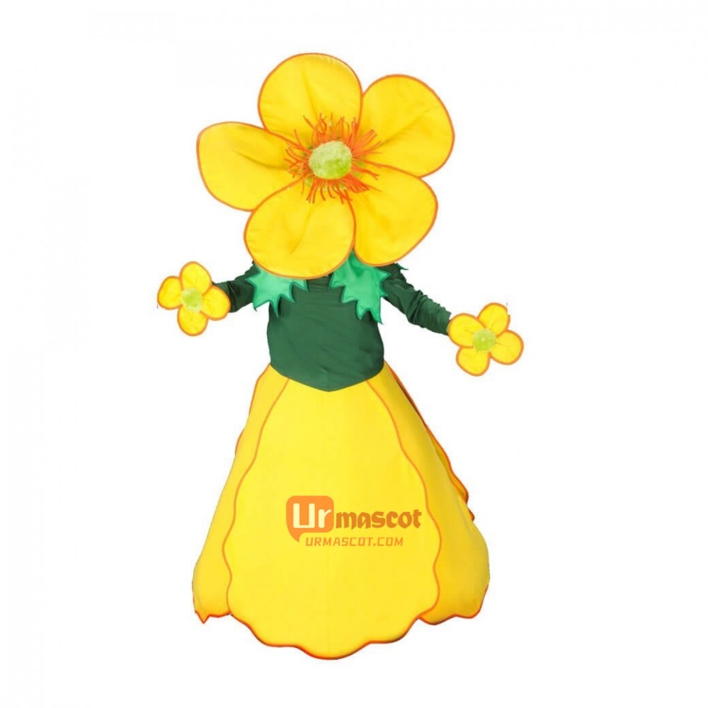 Cute Flowers Custom Cartoon Mascot Costume