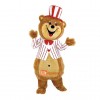 Cute Friendly Bear Custom Cartoon Mascot Costume circus