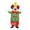Cute Friendly Clown Cartoon Mascot Costume Plush with Mask