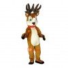 Cute Friendly Deer Cartoon Mascot Costume Plush with Mask