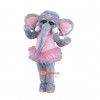 Cute Friendly Elephant Custom Cartoon Mascot Costume