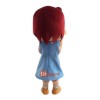 Cute Girl Cartoon Mascot Costume Plush with Mask