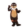 Cute Handsome Otter Custom Cartoon Mascot Costume
