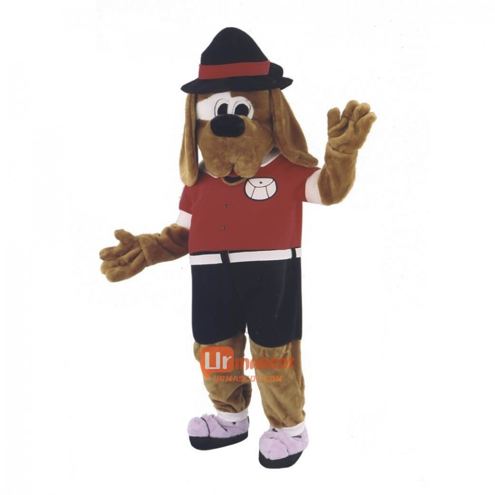 Cute Happy Dog Custom Cartoon Mascot Costume