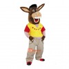 Cute Happy Donkey Custom Cartoon Mascot Costume