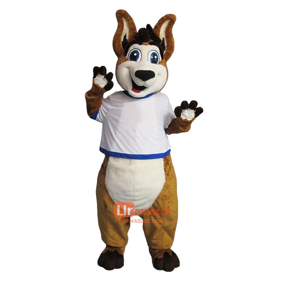 Cute Happy Fawn Custom Cartoon Mascot Costume