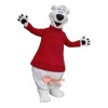 Cute Icee Bear Cartoon Mascot Costume