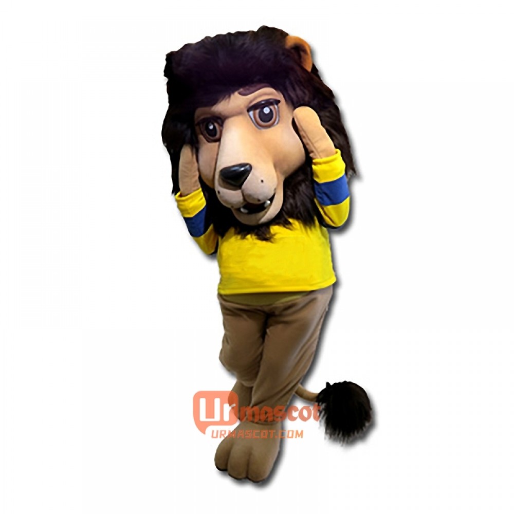 Cute Lion Cartoon Mascot Costume Cosplay Outfits High Quality