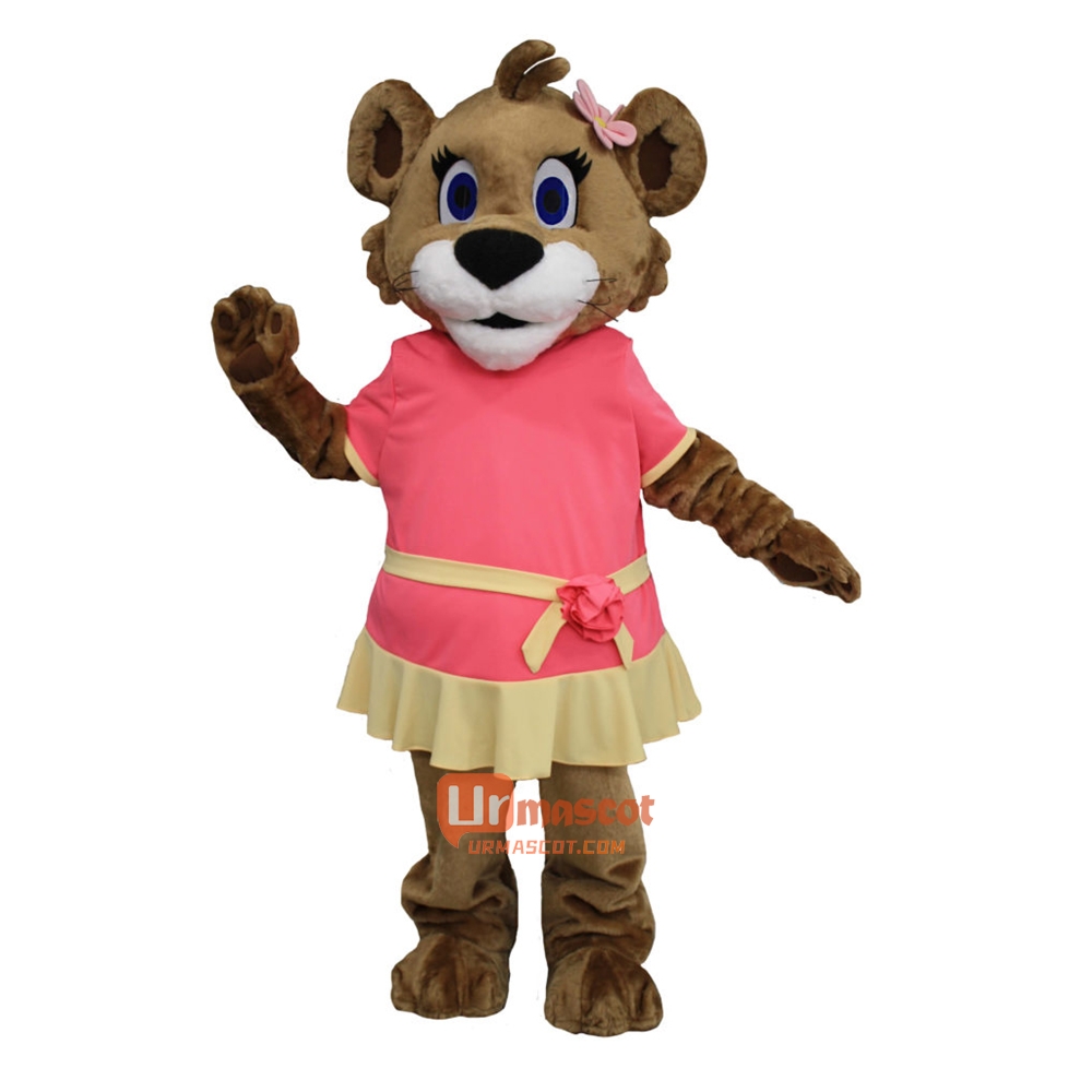 Cute Lion Cub Cartoon Mascot Costume
