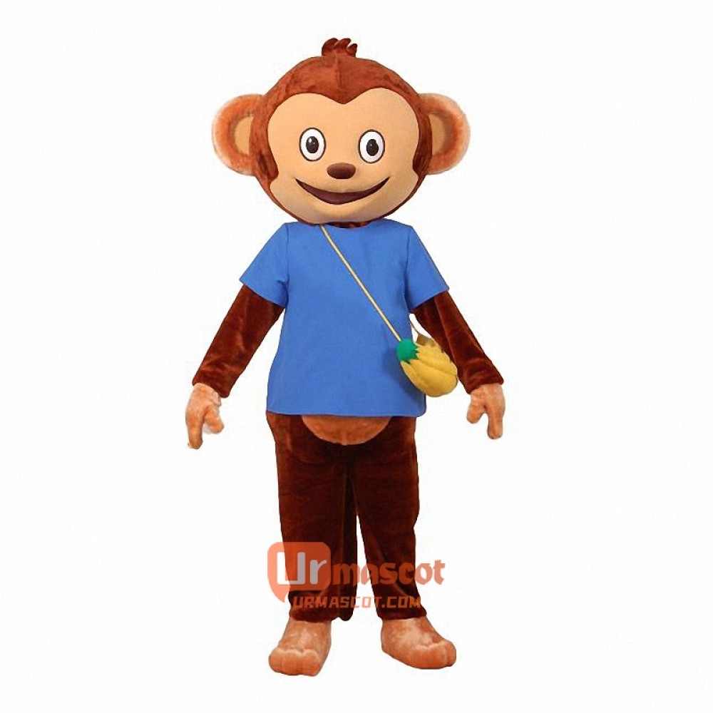 Cute Monkey Mascot Costume Cosplay Outfits