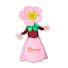 Cute Pink flowers Custom Cartoon Mascot Costume