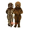 Cute Porcupine Cartoon Costume Mascot