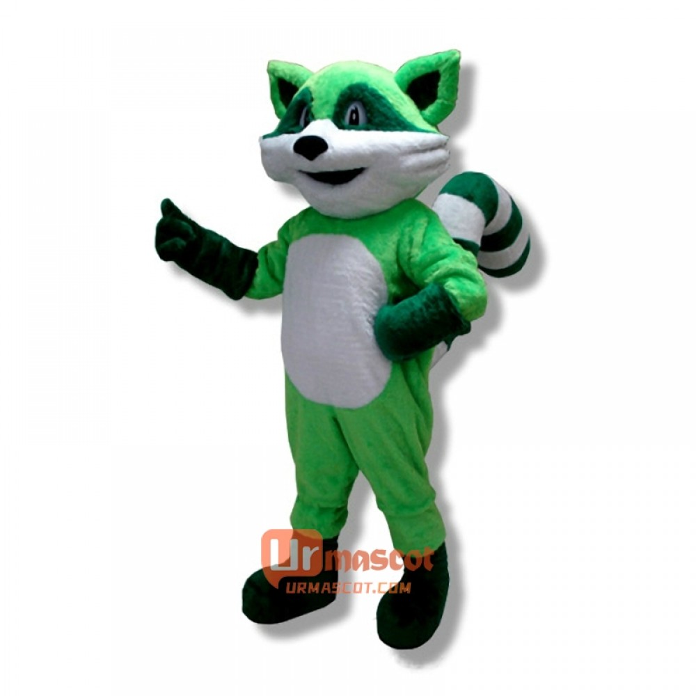 Cute Raccoon Cartoon Mascot Costume Cosplay Outfits