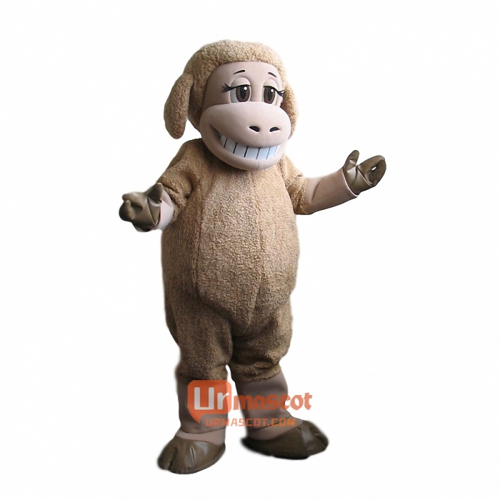 Cute Sheep Custom Cartoon Mascot Costume
