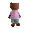 Cute Teddy Bear Custom Mascot Cartoon Costume