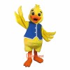 Cute Yellow Duck Custom Cartoon Mascot Costume