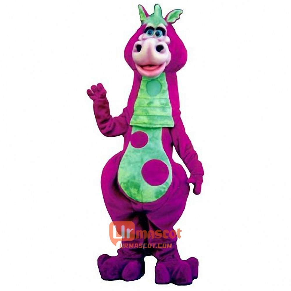 Da Dragon Cartoon Mascot Costume