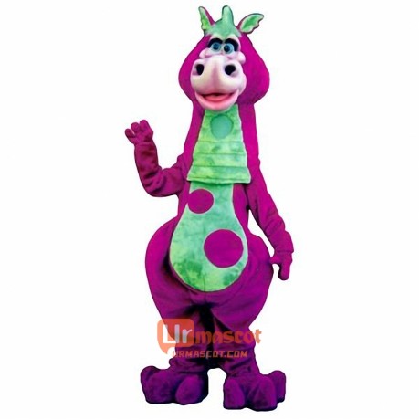 Da Dragon Cartoon Mascot Costume