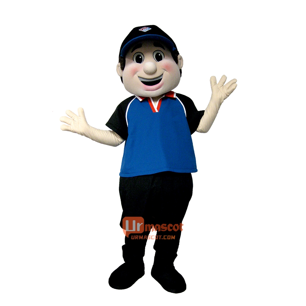 Danny Domino Custom Cartoon Mascot Costume