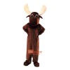 Deer Cartoon Mascot Costume Plush with Mask