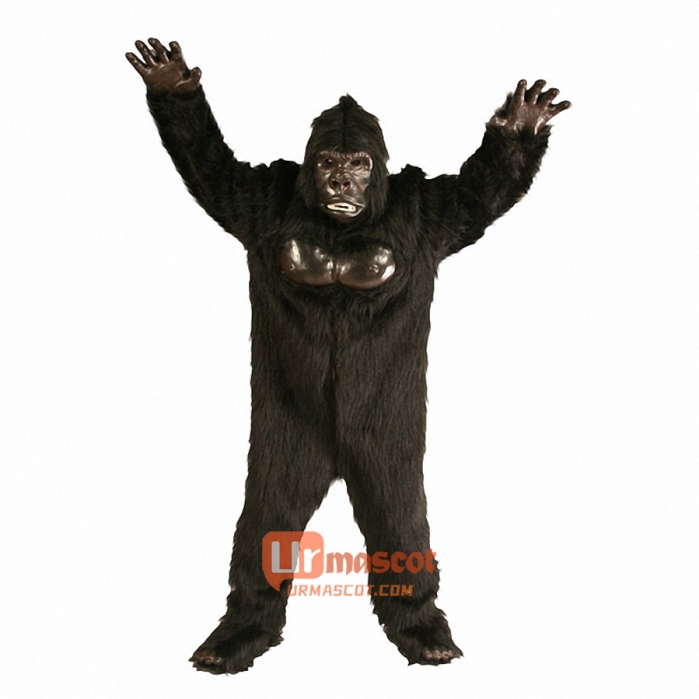 Deluxe Gorilla Cartoon Costume Mascot