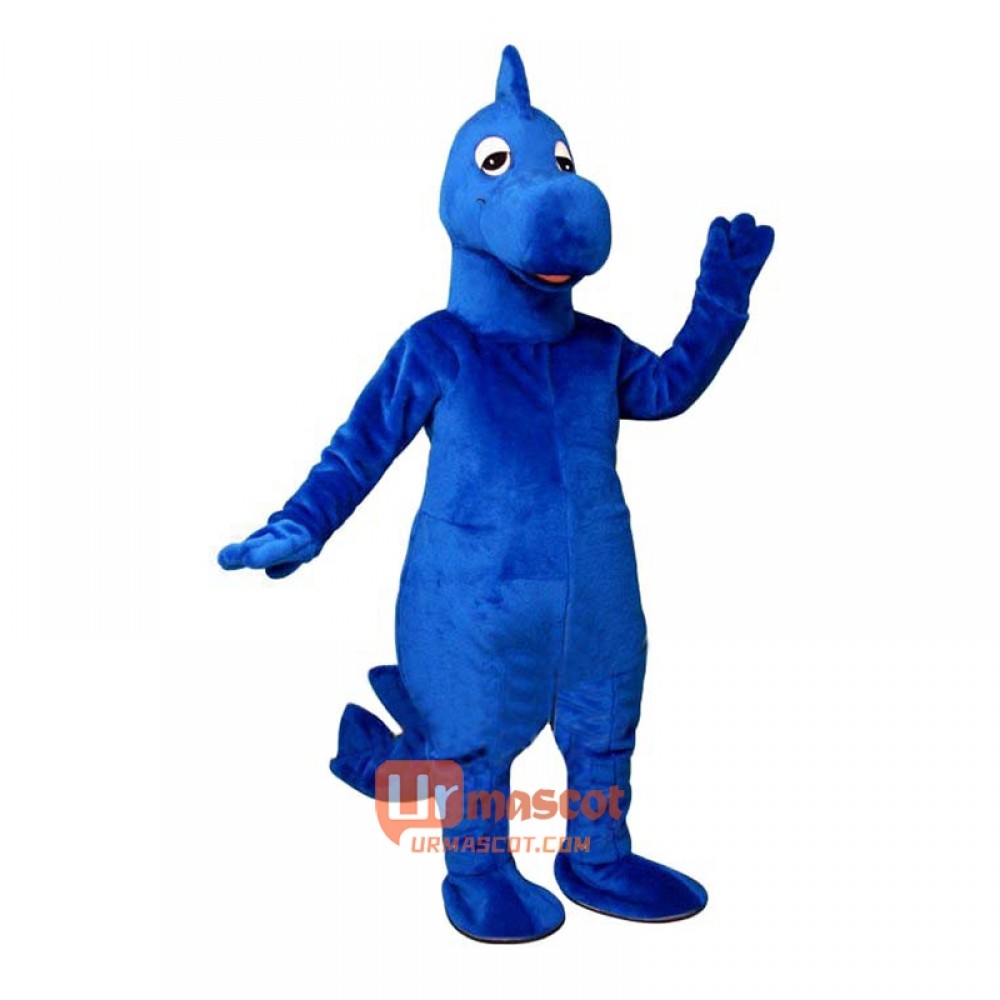 Dilly Dino Cartoon Costume Mascot