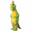 Dizzy Dinosaur Cartoon Mascot Costume