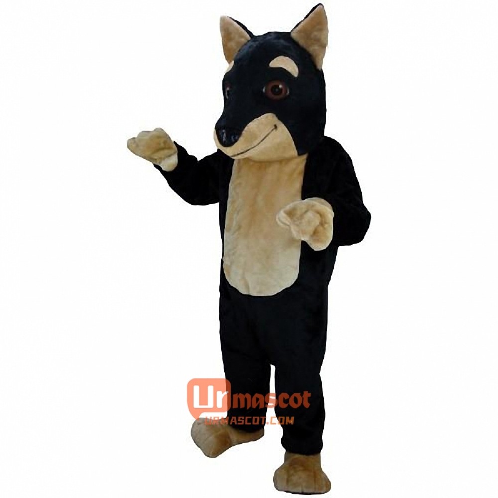 Doberman Lightweight Cartoon Mascot Costume