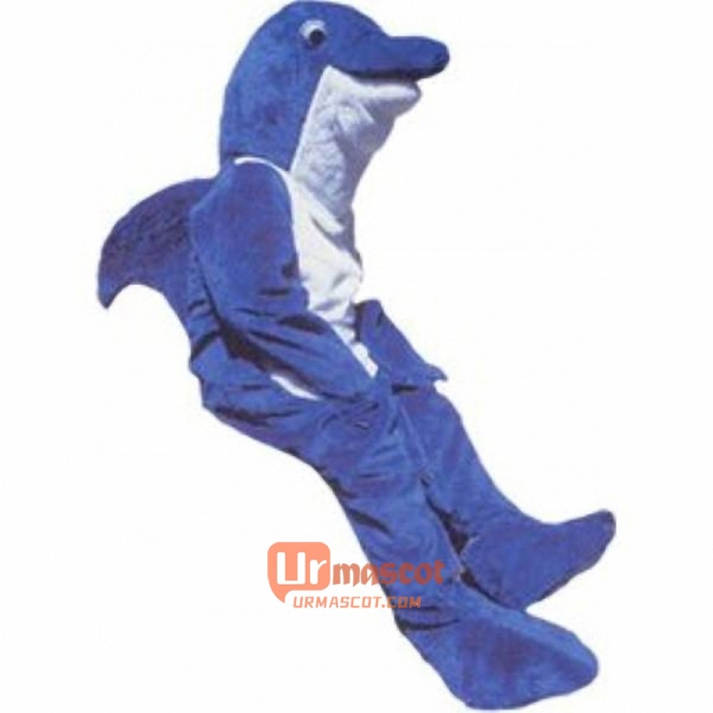 Dolphin Cartoon Mascot Costume